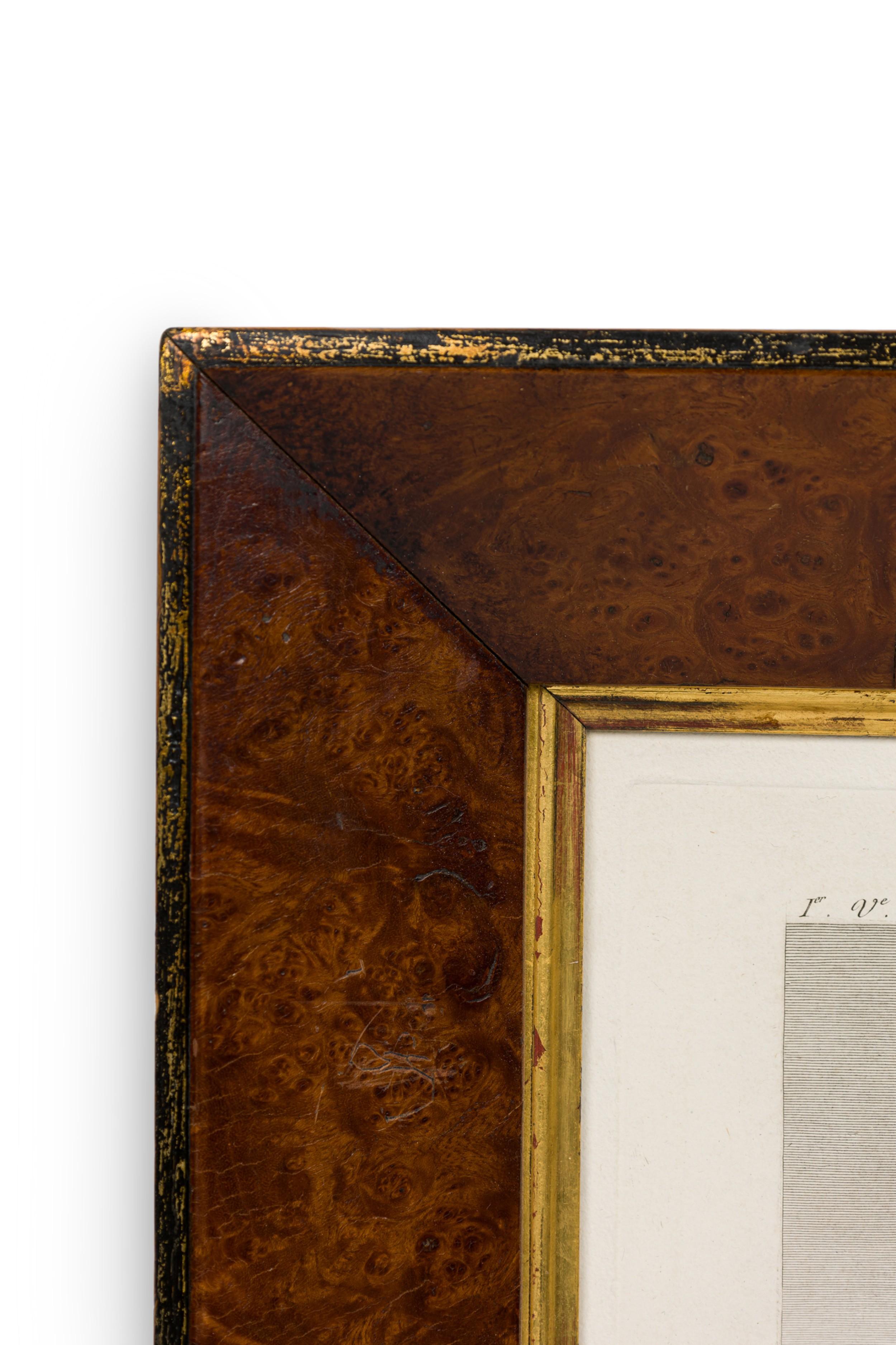 Framed Italian Neo-Classic Lithograph of The Temple of Baalshamin (Viktorianisch) im Angebot