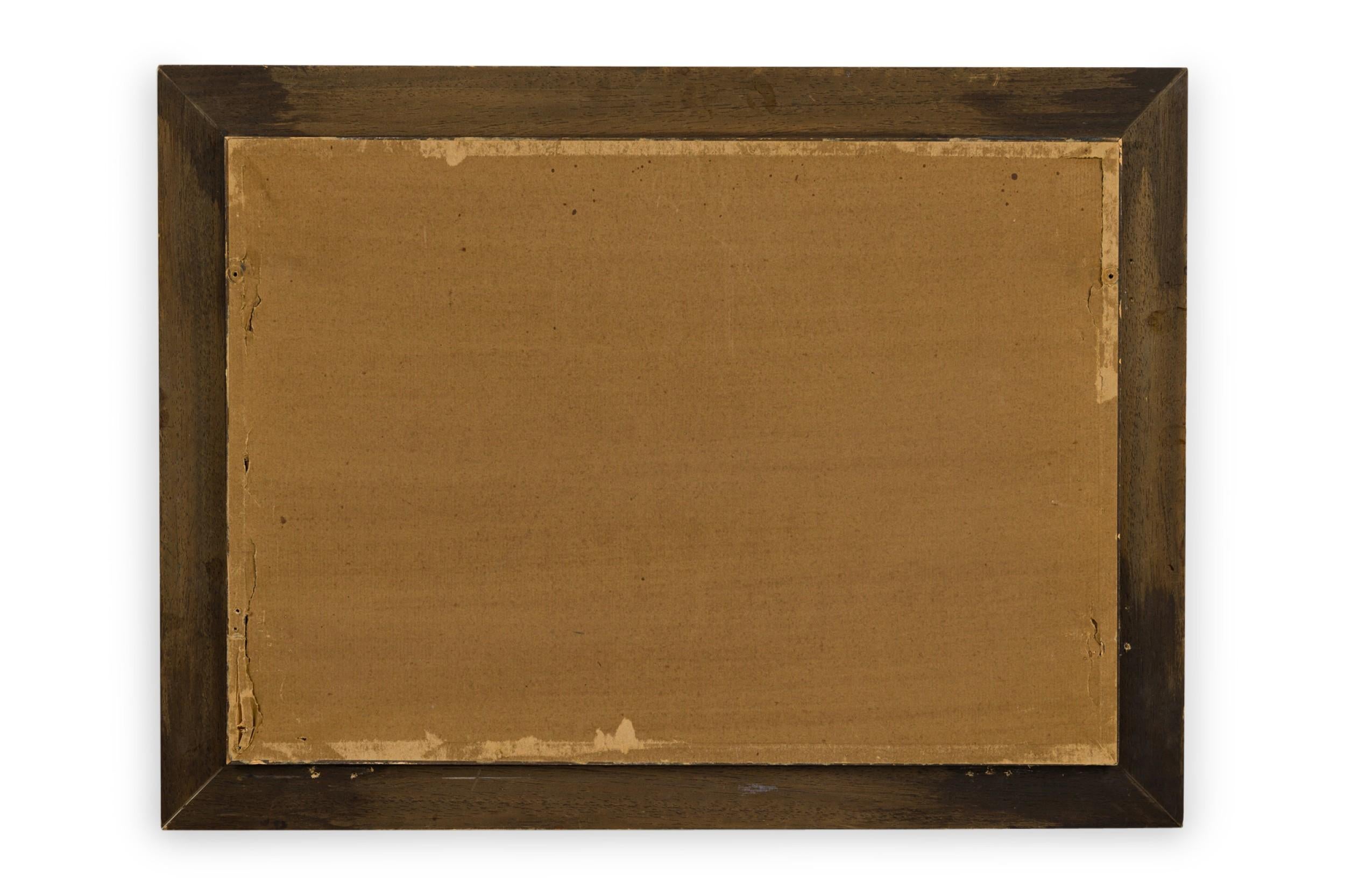 Framed Italian Neo-Classic Lithograph of The Temple of Baalshamin im Angebot 1