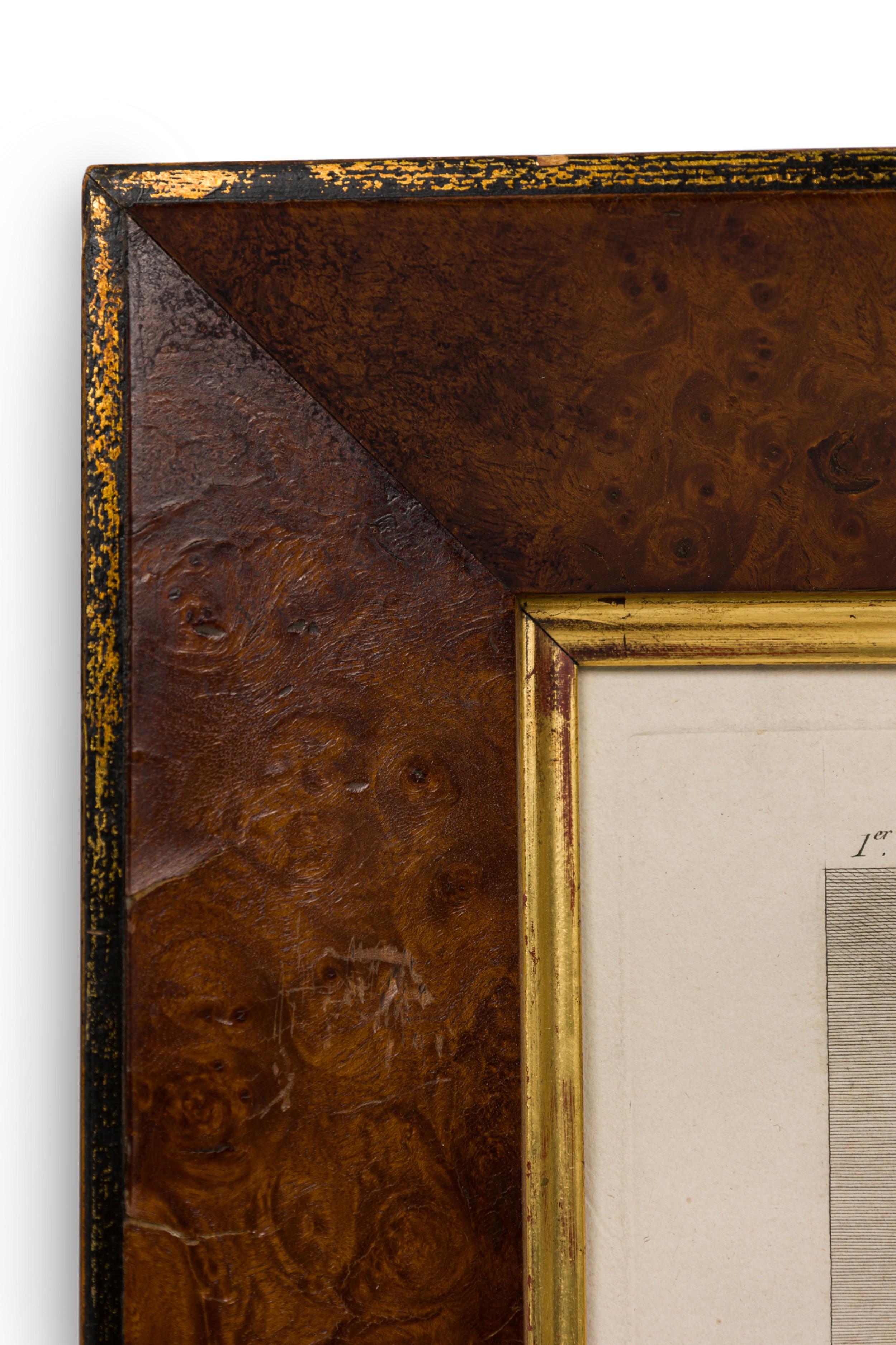 Framed Italian Neo-Classic Lithograph of the Temple of Neptune (Viktorianisch) im Angebot