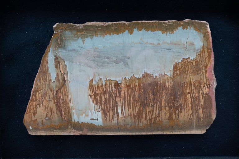 Framed Italian Pietra Paesina "Landscape Marble" or "Ruin Marble