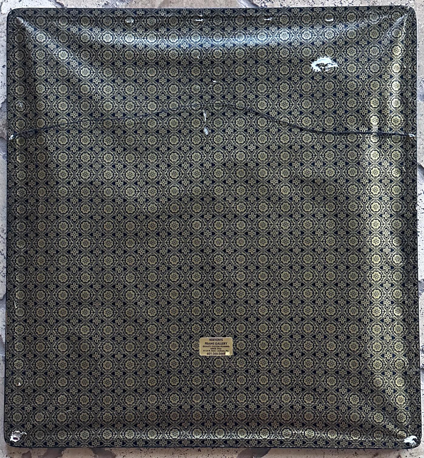 Gerahmte japanische Stickerei-Textil-Tafel aus der Meiji-Periode im Angebot 6