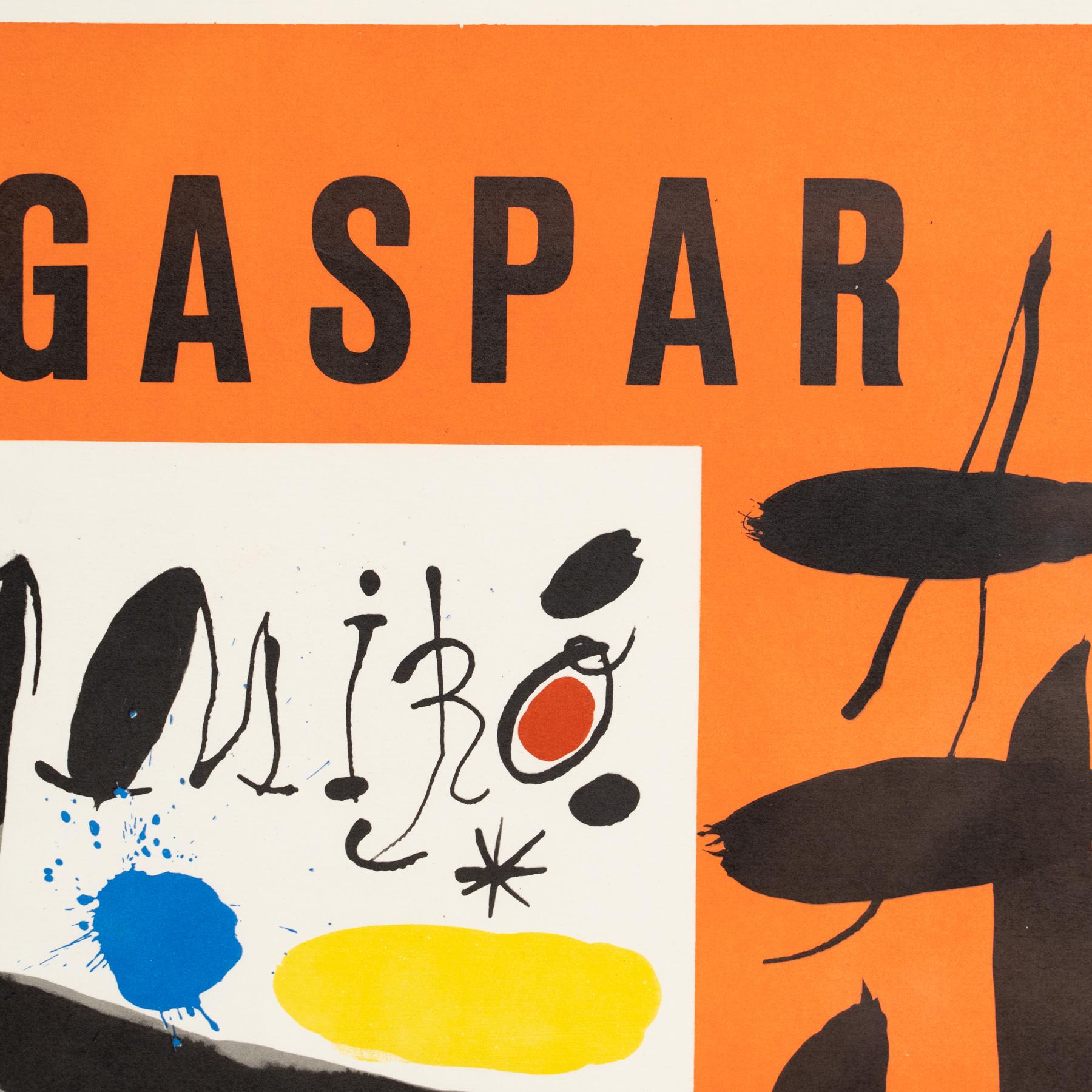 Poster della mostra di Joan Miró 