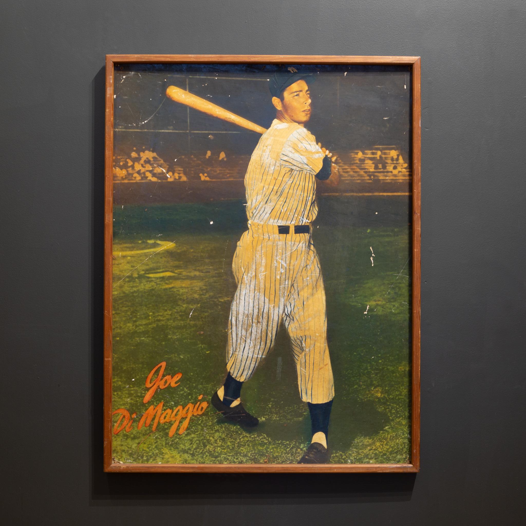 American Framed Joe DiMaggio Print, circa 1940