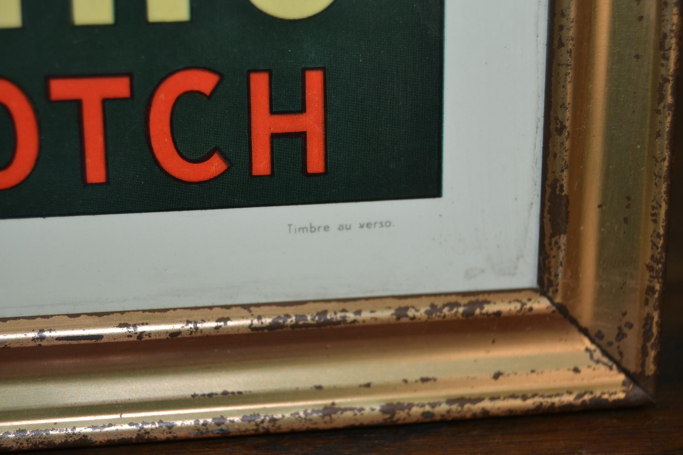 Framed John Smith's Beer Sign, 1970s For Sale 2
