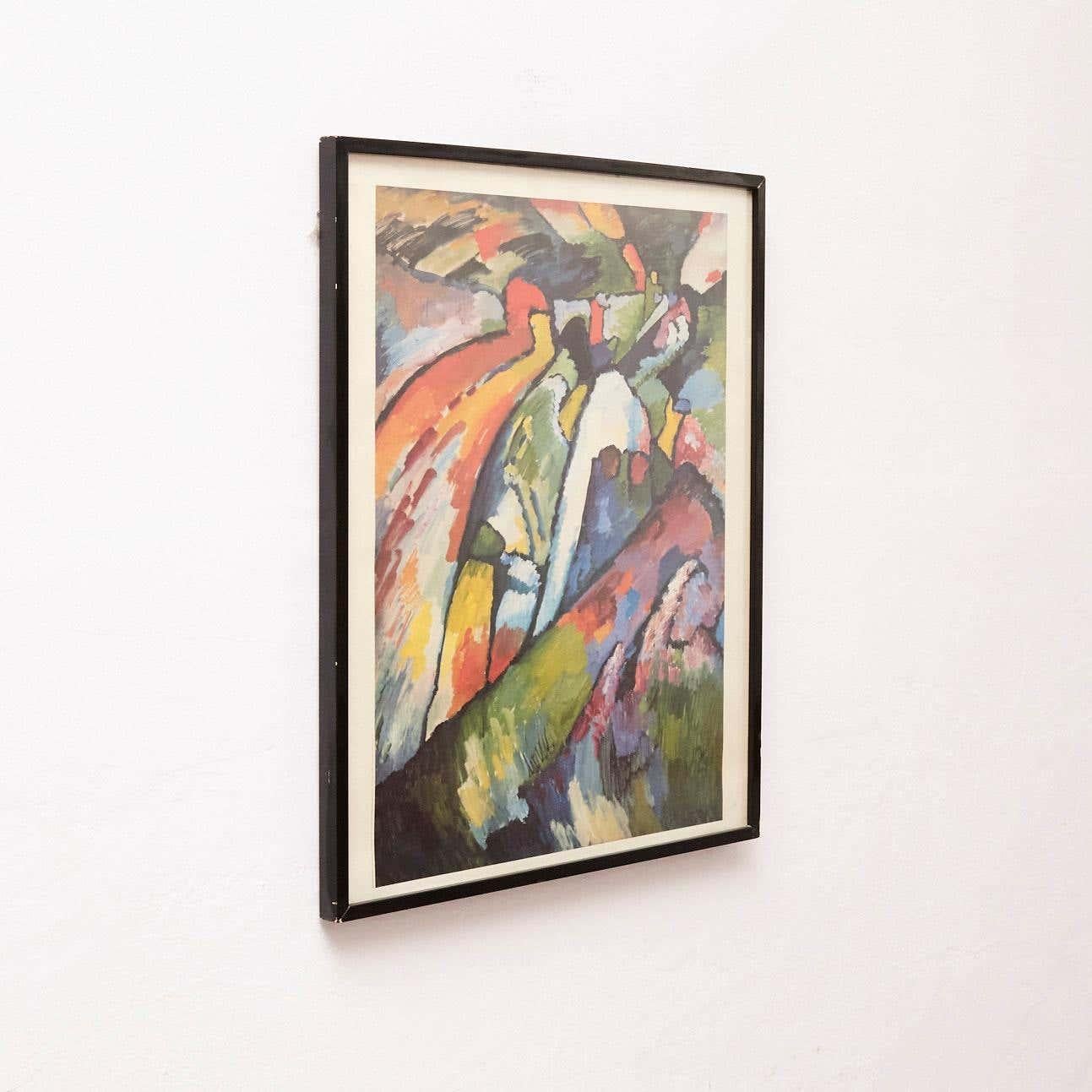  Gerahmter Kandinsky-Druck 