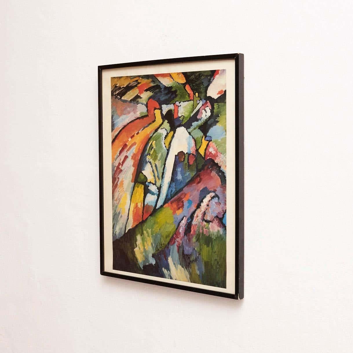 Gerahmter Kandinsky-Druck 