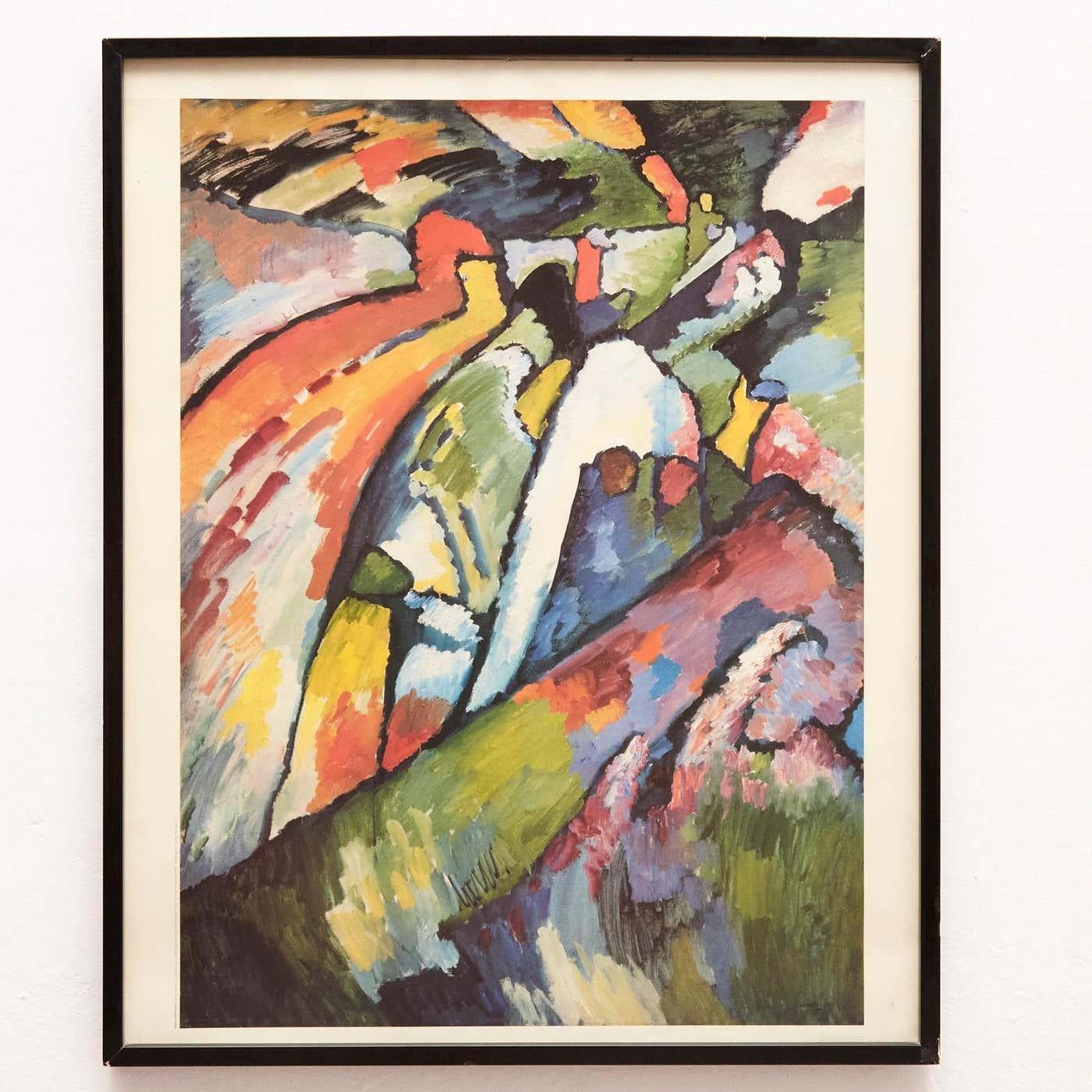 Gerahmter Kandinsky-Druck 