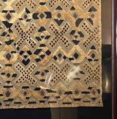 Framed Kuba Weaving, Democratic Republic of Congo, 1950s