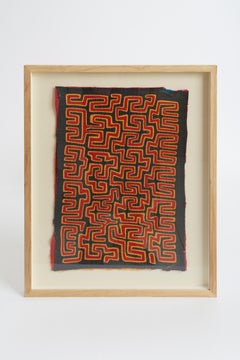 Framed Kuna Mola