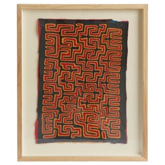 Framed Kuna Mola