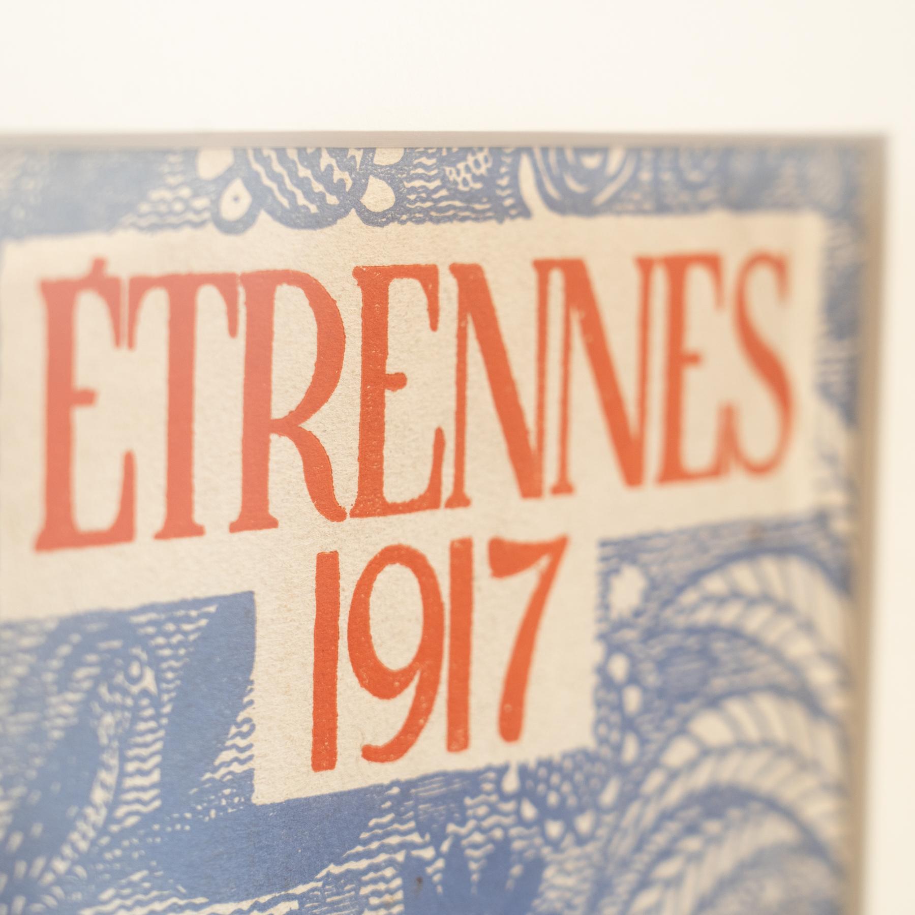 Gerahmtes Larousse-Kunstwerk, um 1930 im Angebot 2