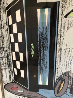 Framed Lithograph by Bernard Buffet