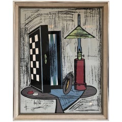 Framed Lithograph by Bernard Buffet