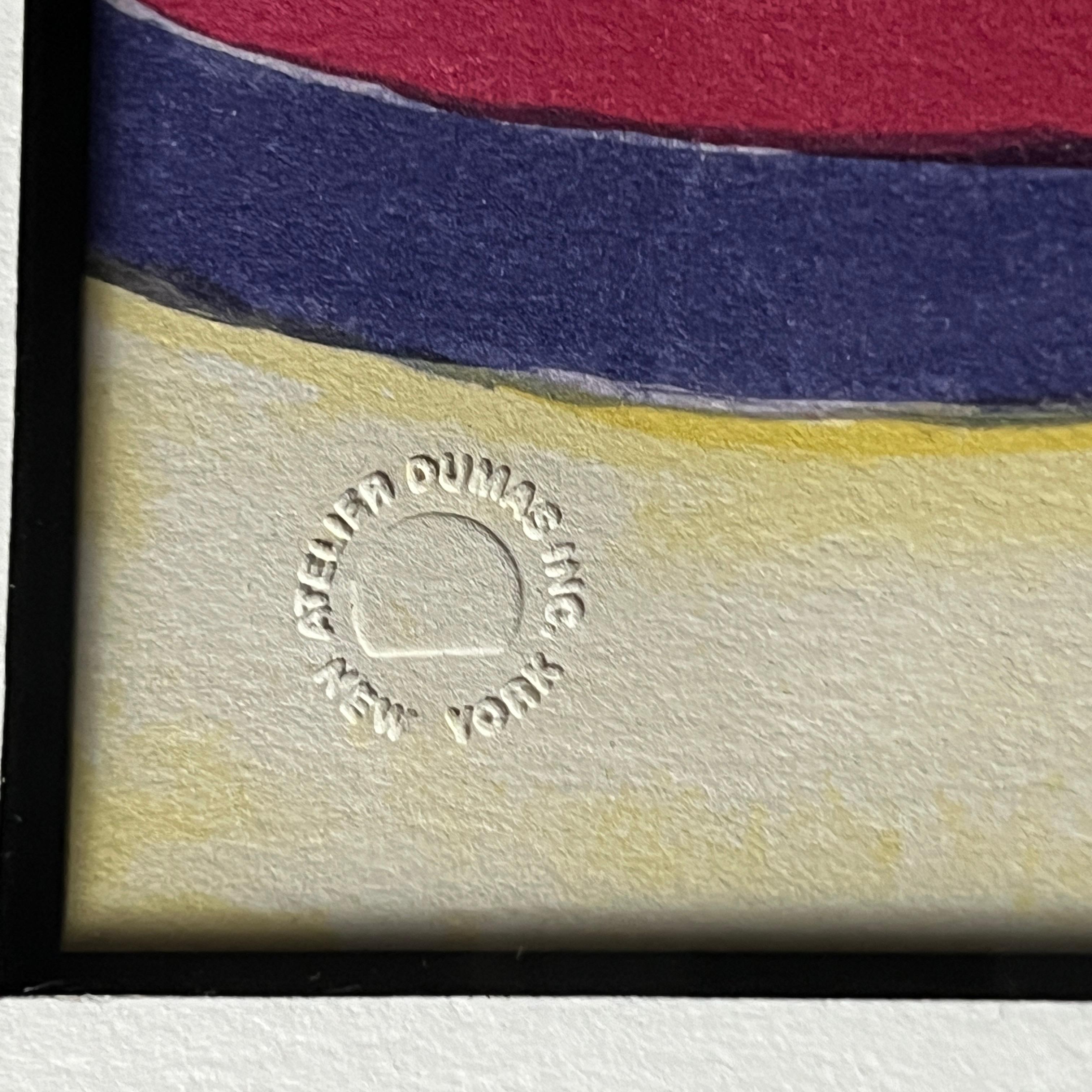 Framed Lithograph by Corneille titled 