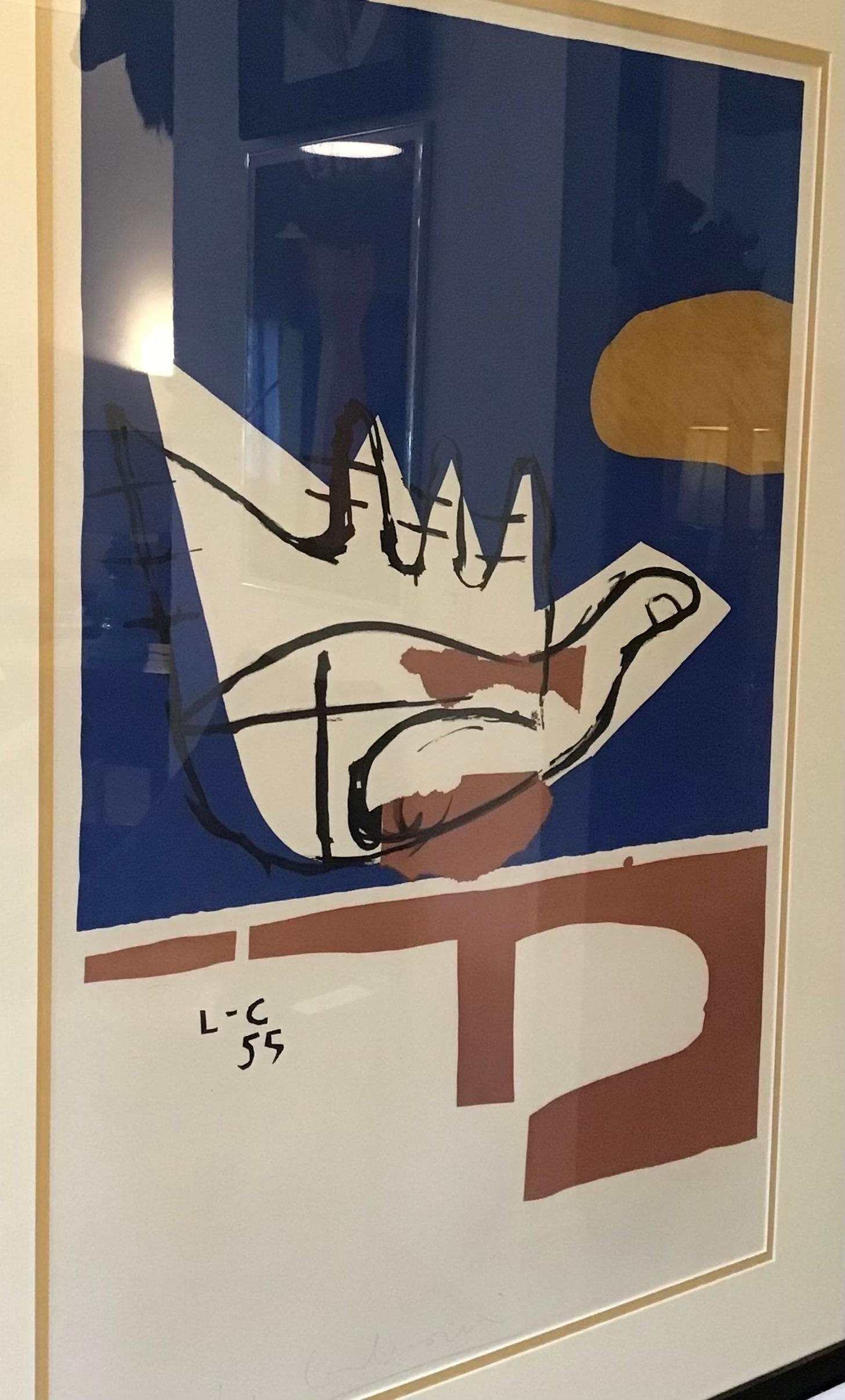 Litografia incorniciata 