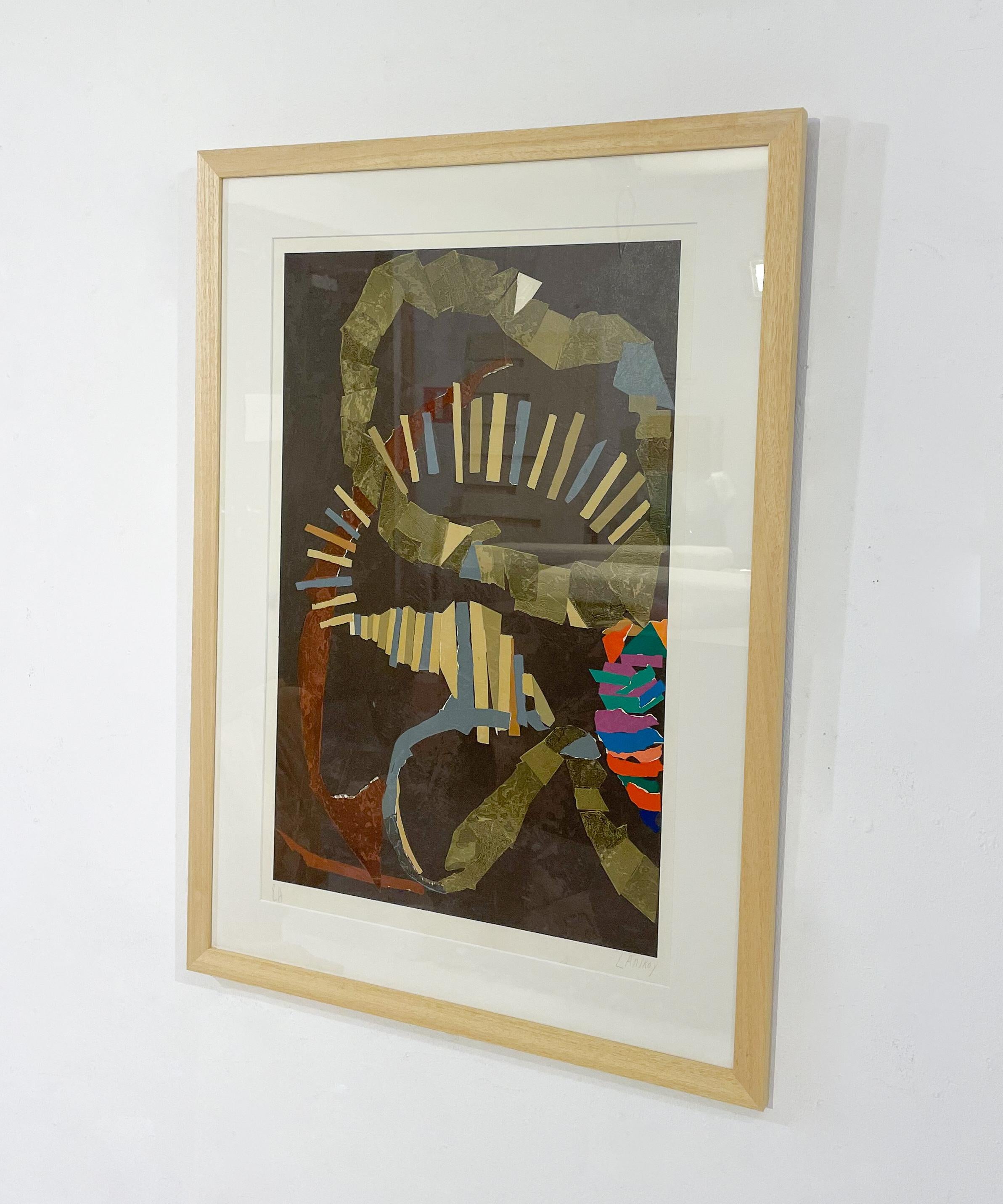 Framed Lithography by André Lanskoy, 1970s - Signed In Good Condition In Brussels, BE
