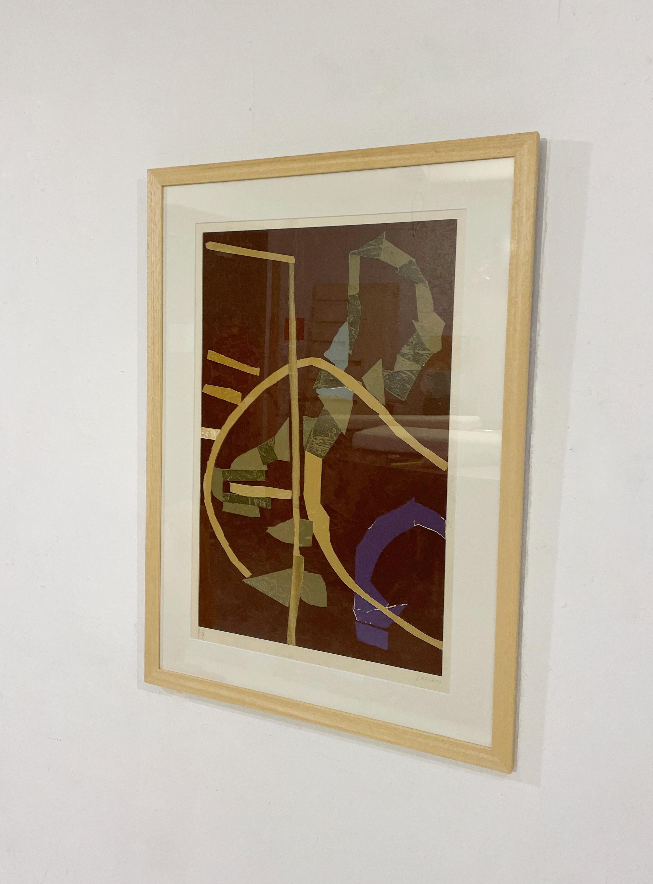 Framed Lithography by André Lanskoy, 1970s - Signed In Good Condition For Sale In Brussels, BE