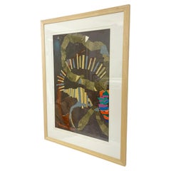 Framed Lithography by André Lanskoy, 1970s - Signed