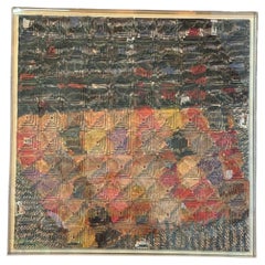 Framed Lucite Collage
