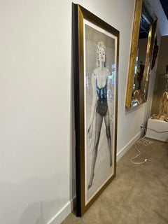Framed Marilyn Monroe Lithograph, 1976