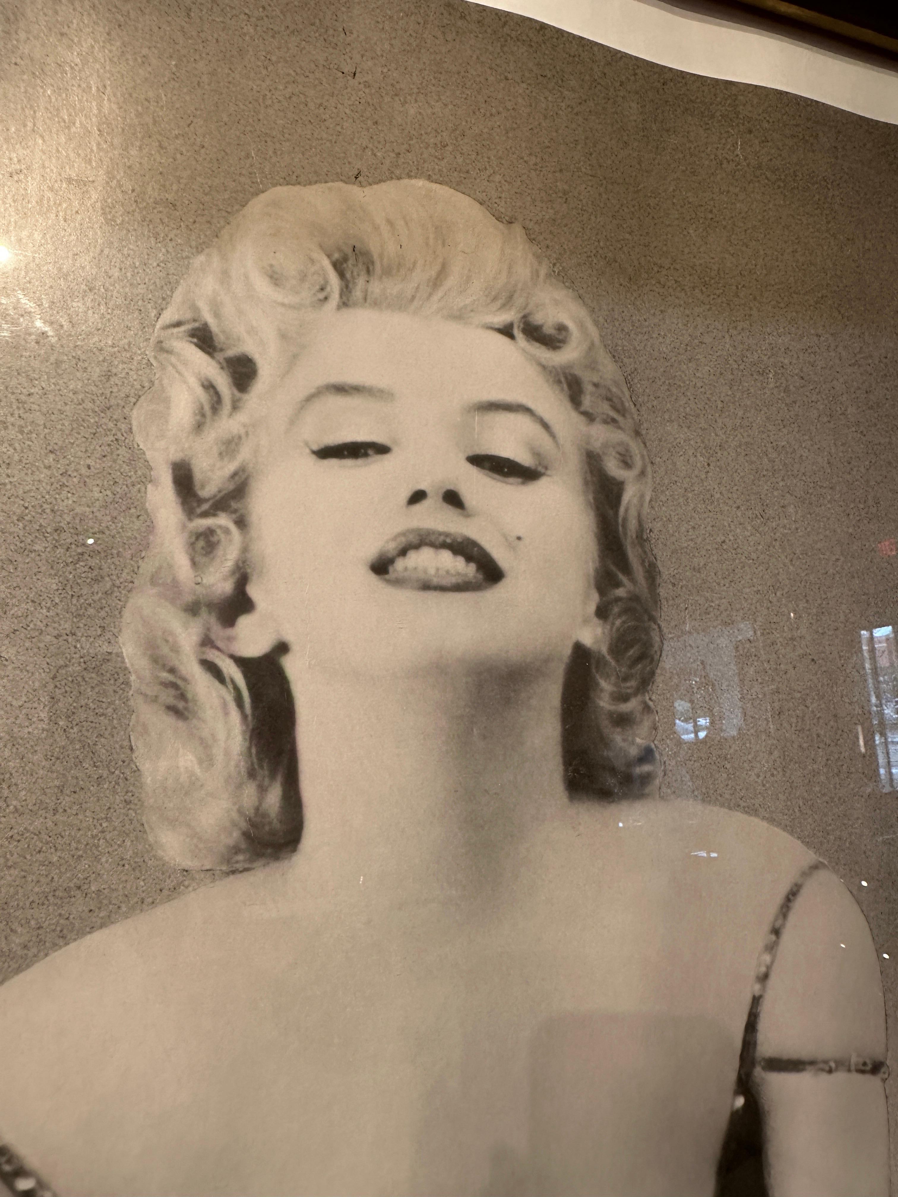 Lithographie de Marilyn Monroe encadrée, 1976 Bon état - En vente à East Hampton, NY