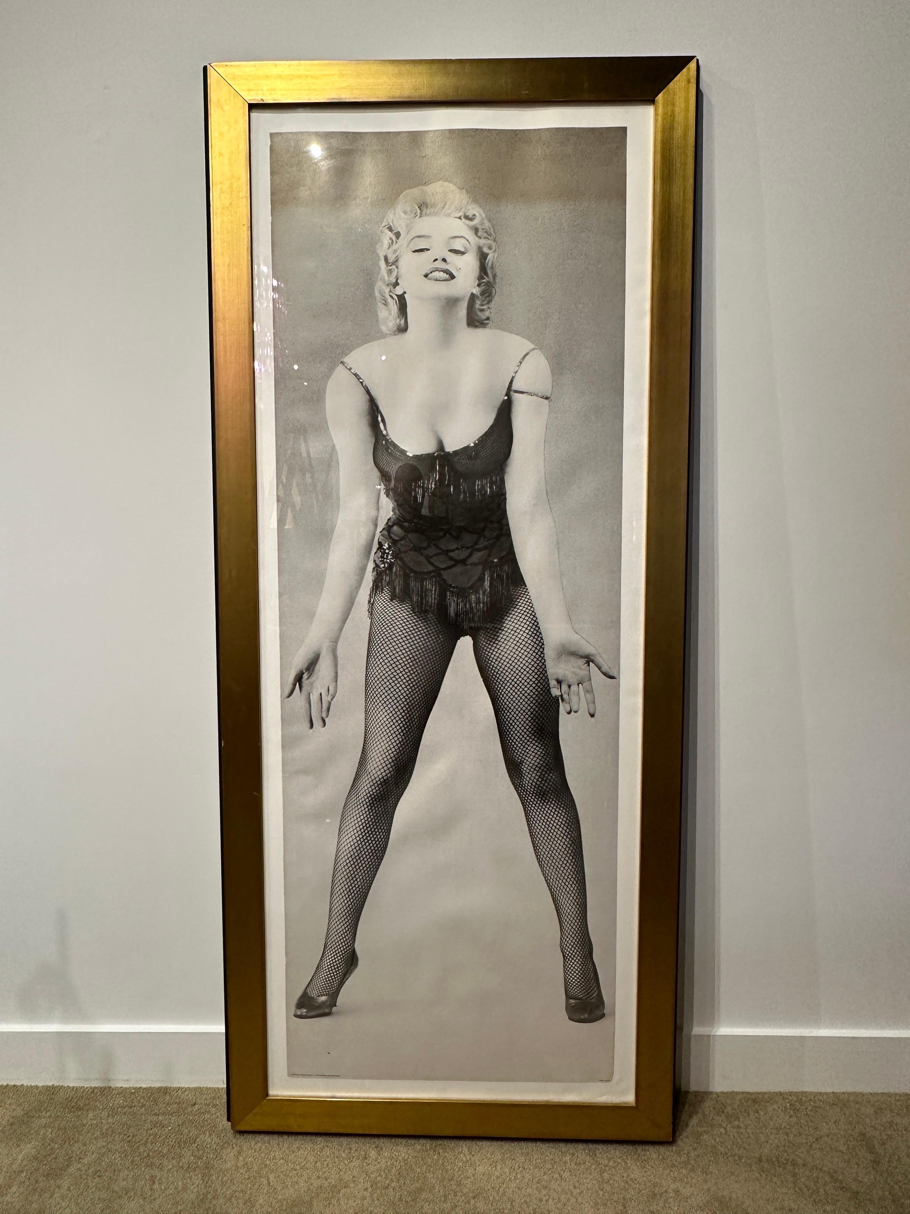 Framed Marilyn Monroe Lithograph, 1976 In Good Condition For Sale In East Hampton, NY