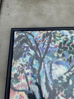 Framed Matisse Exhibition Print “Promenade Among the Olive Trees” Met Museum, NY