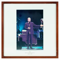 Framed Matted Photo Sting Radio City Music Hall 10/4/1999