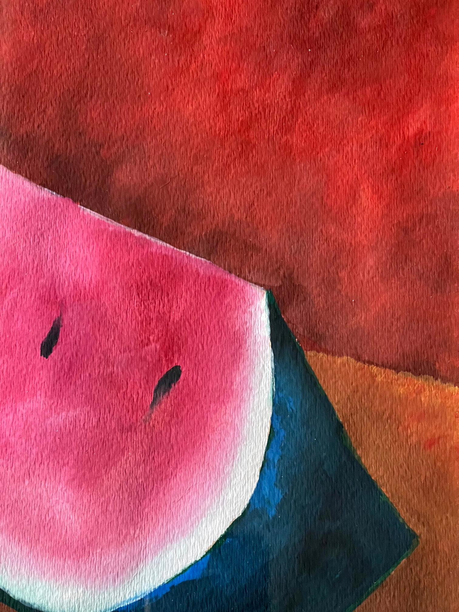 Framed Mexican Watercolor on Paper Attributed to Rufino Tamayo For Sale 1