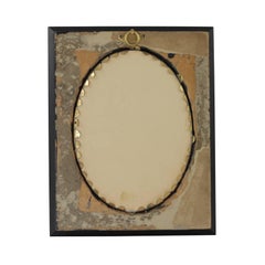 Framed Miniature on Porcelain by Franz Till of KPM