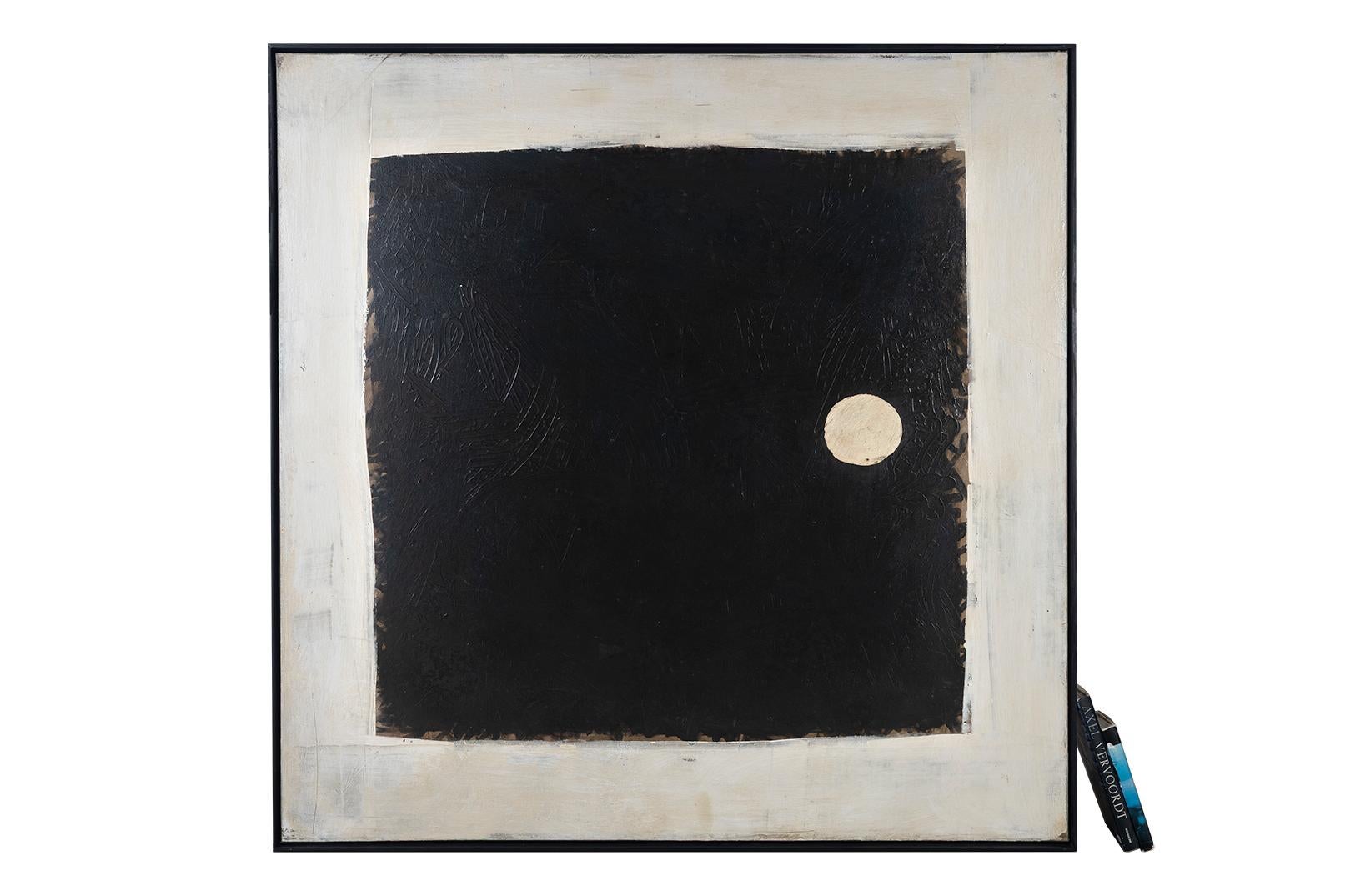 Organic Modern Framed Mixed Media Work by Scott Kerr For Sale