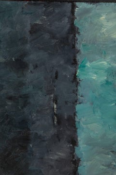 Framed Modern Abstract Oil Painting by Stevan Kissel