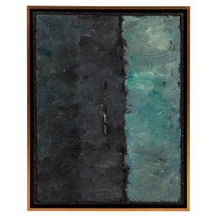 Framed Modern Abstract Oil Painting by Stevan Kissel