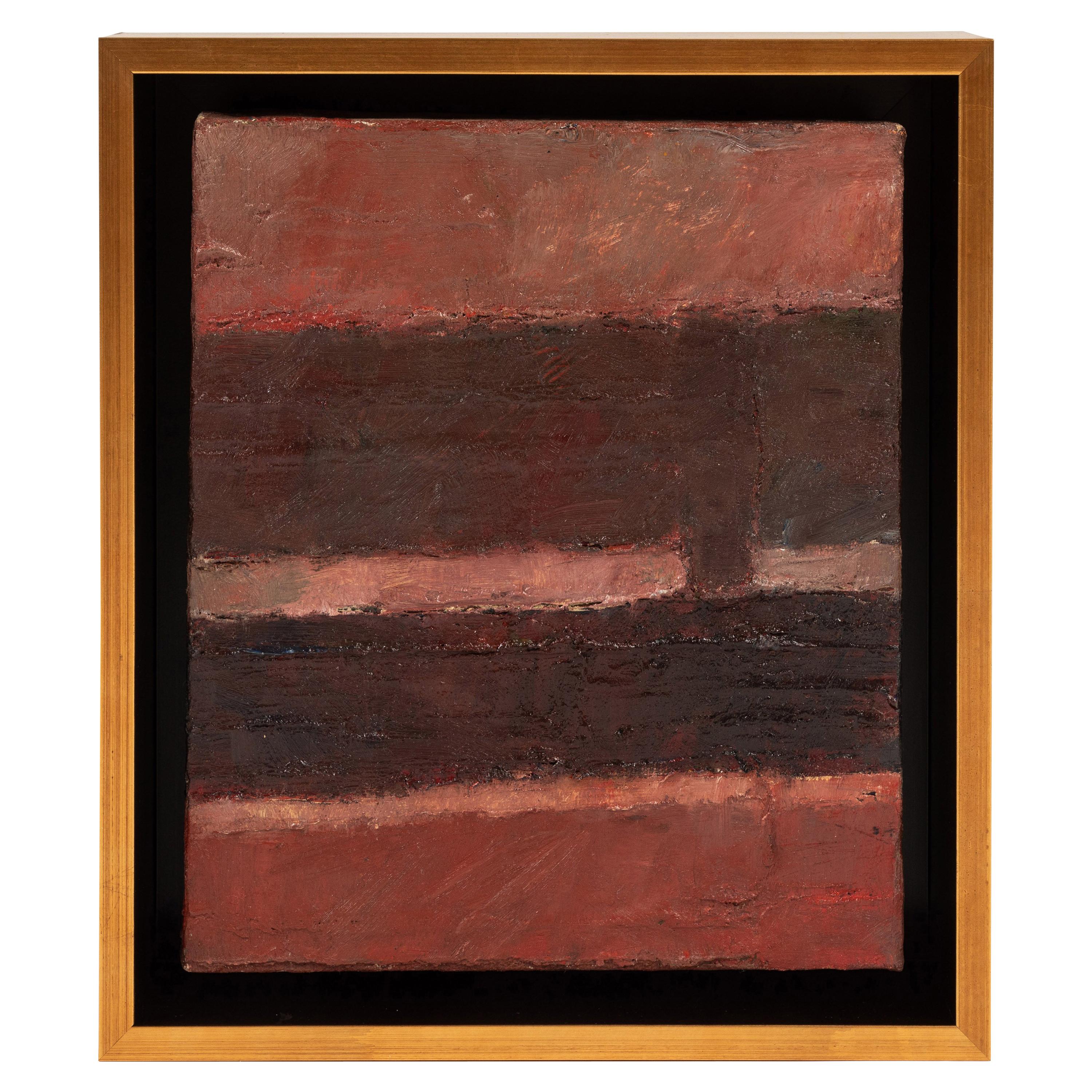 Framed Modern Abstract Oil Painting by Stevan Kissel