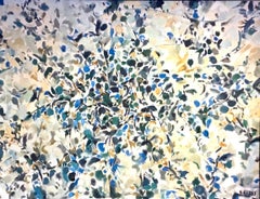 Framed Multicolored Abstract Painting, Signed by Artist