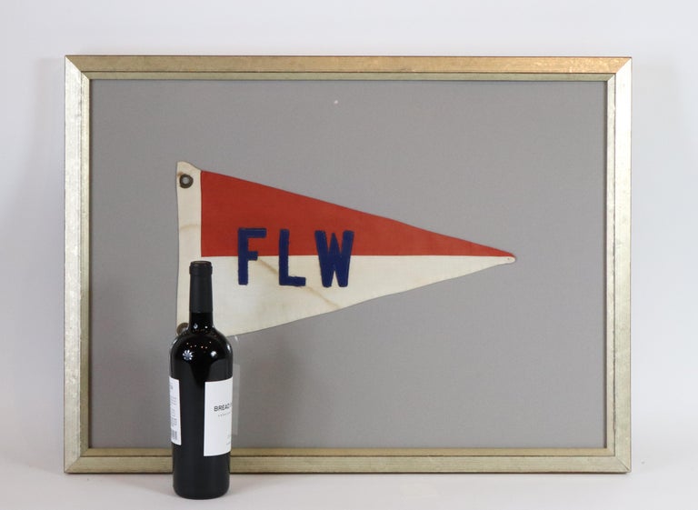 Framed Nautical Burgee 