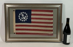 Framed Nautical Flag of a Yacht Ensign