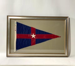 Framed New York Yacht Club Burgee