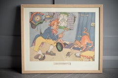 Framed Nursery Rhyme "Crooked Man"