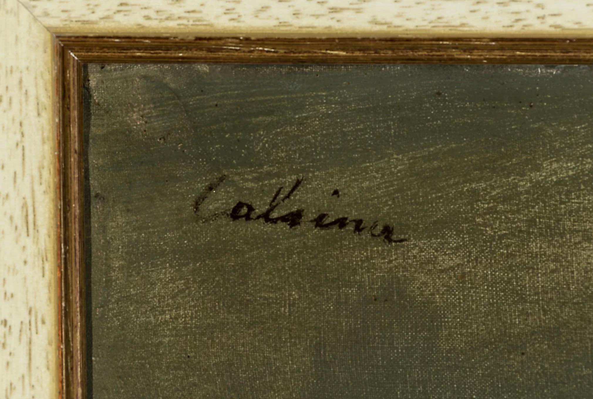 Gerahmtes Öl, Landschaft von Ramón Calsina Baró (Barcelona, 1901 - 1992) (Farbe)