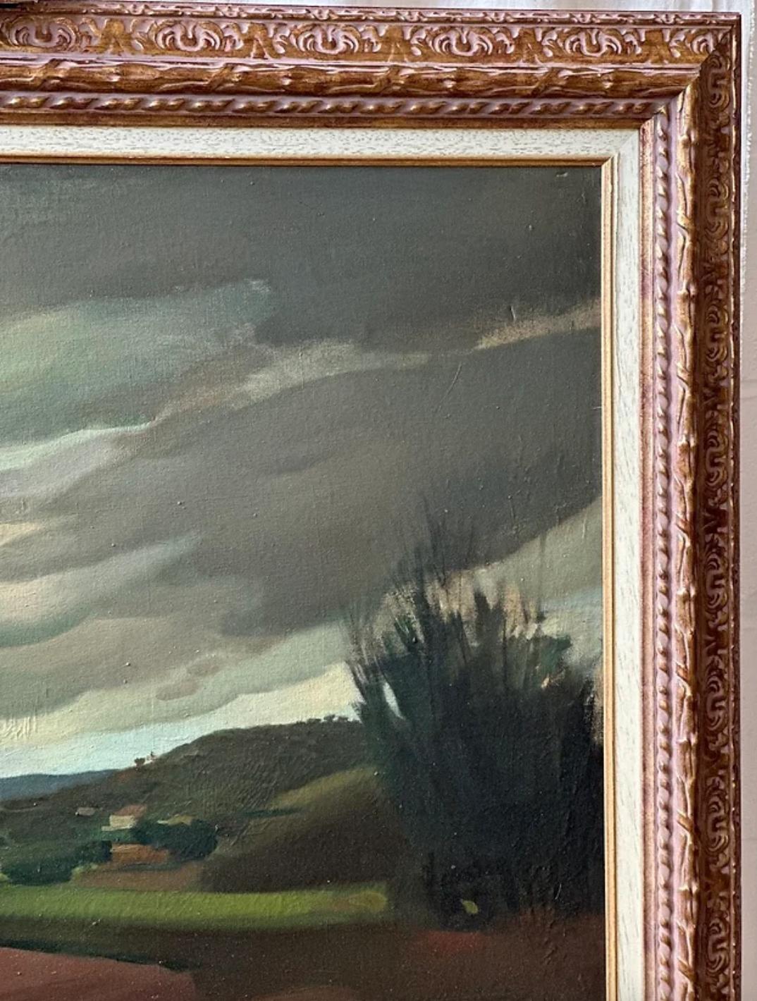 Gerahmtes Öl, Landschaft von Ramón Calsina Baró (Barcelona, 1901 - 1992) 4