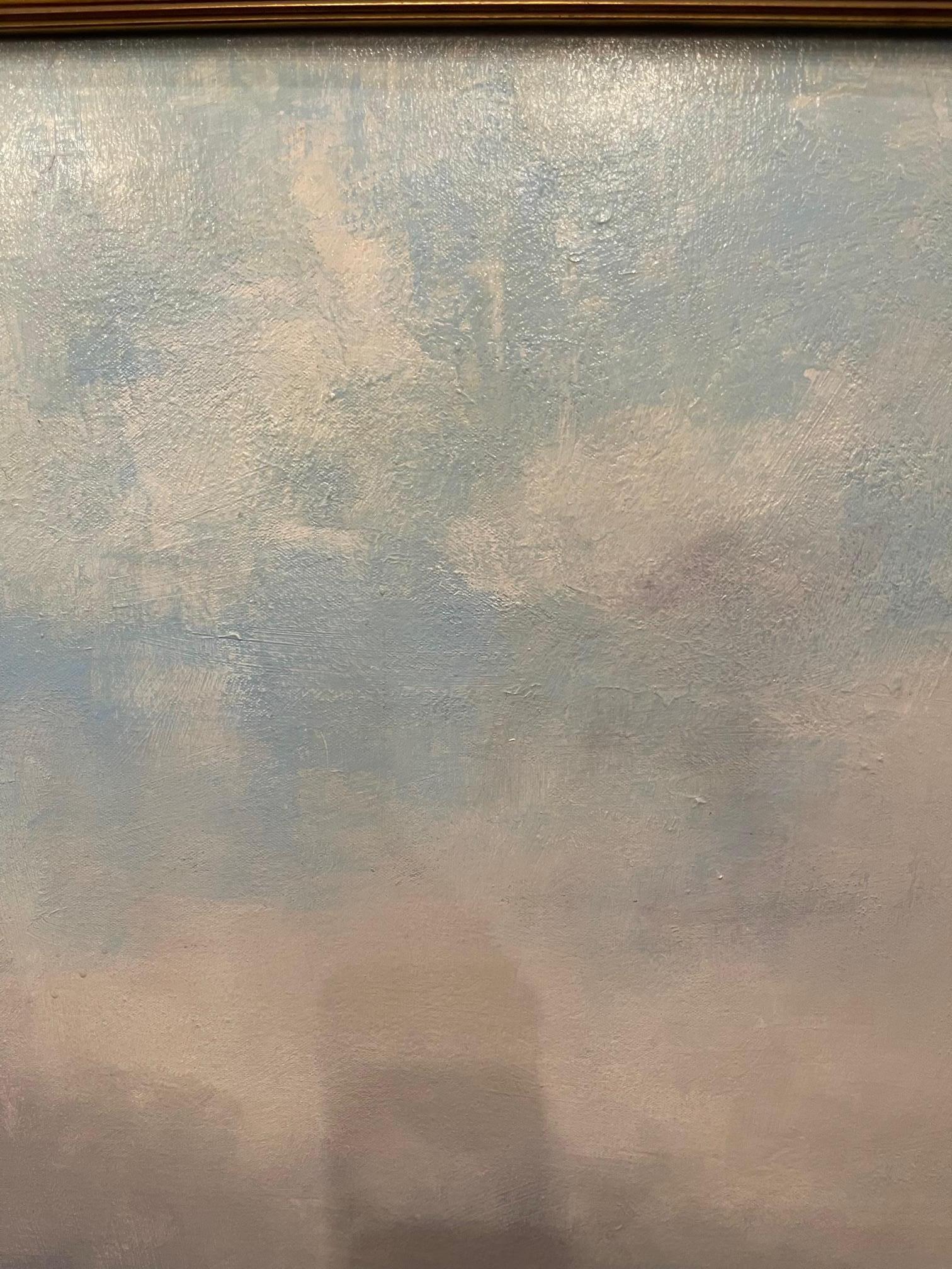 Peinture à l'huile sur panneau encadrée « Deep Breaths, Long Views », scène de marais de Marc Hanson Neuf - En vente à Savannah, GA