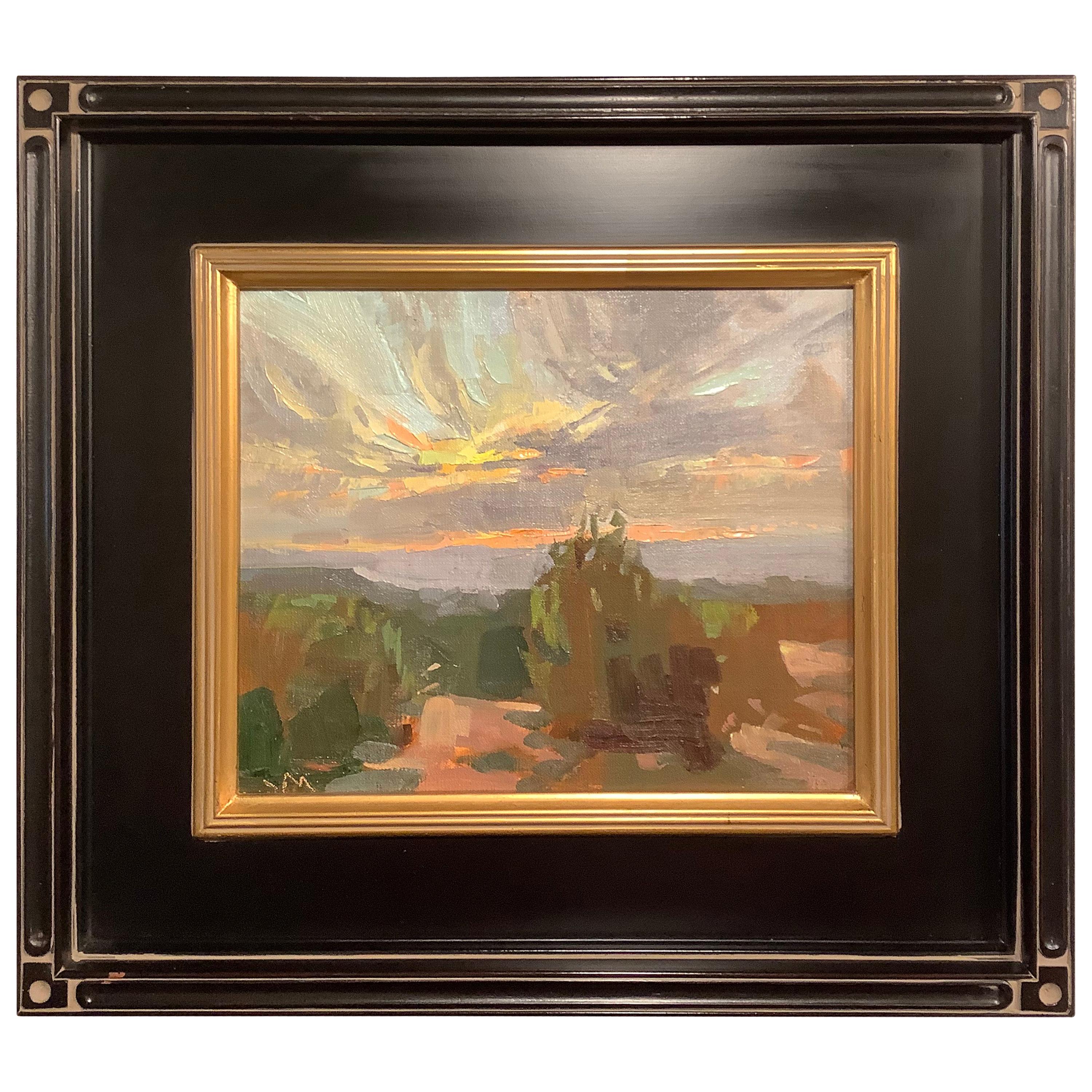 Framed Oil on Canvas "Chelly Burst" New Mexico Desert Scene, Jeff Markowsky