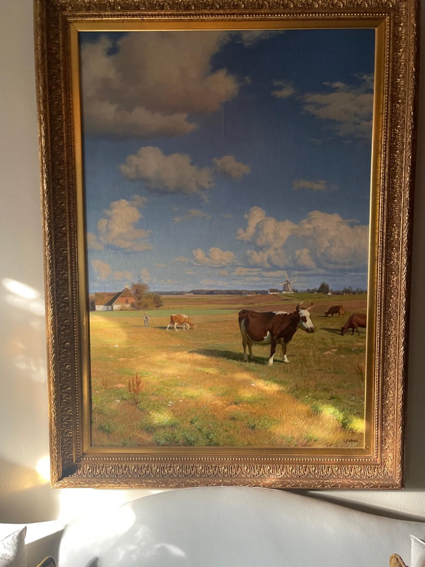 Dutch Framed Oil on Canvas 