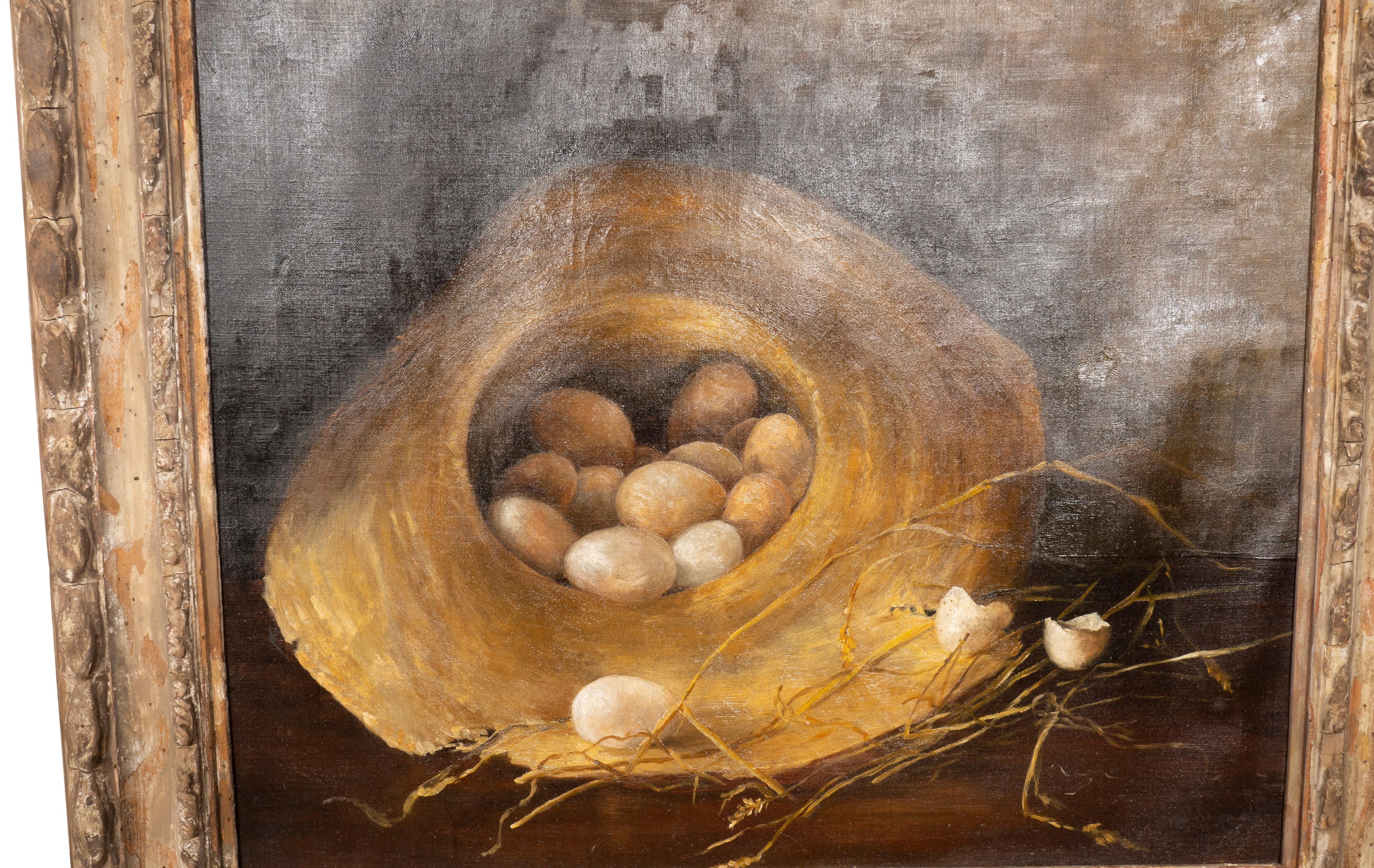 Óleo sobre lienzo enmarcado 