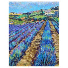 Framed Oil on Canvas "Field of Abundance" by Alice Williams