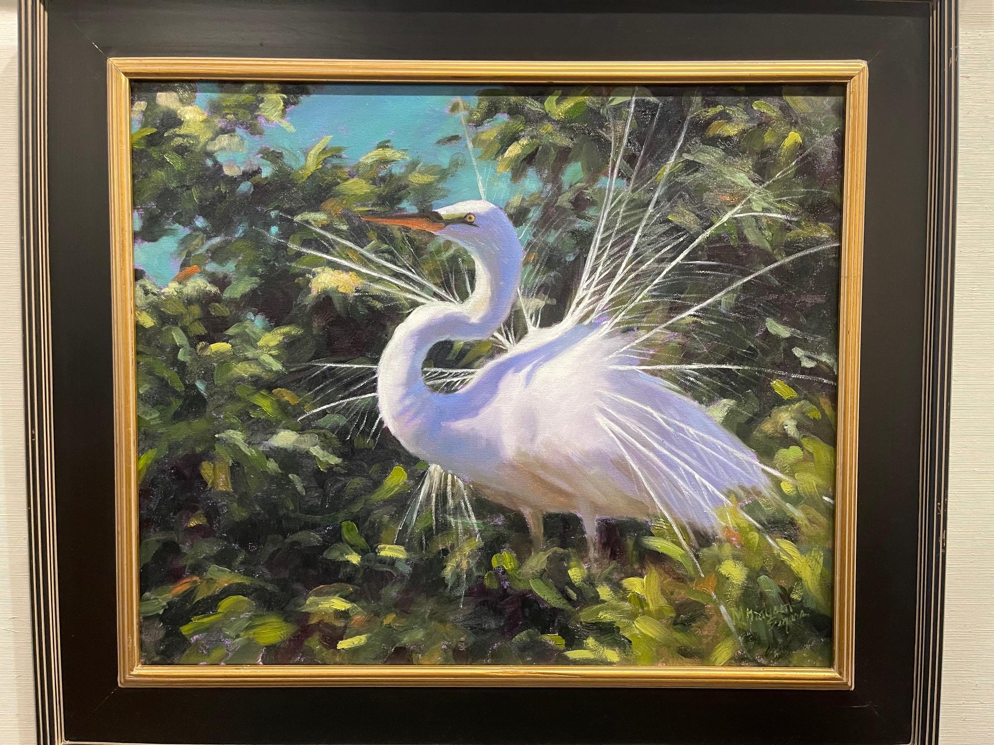 Mary Segars grew up in Blacksburg, VA, and attended the College of William & Mary, where she majored in Biology. She had an interest in art from the age of 7, but didn’t pick up a brush to paint until moving to Beaufort, SC in 1996. Mary is