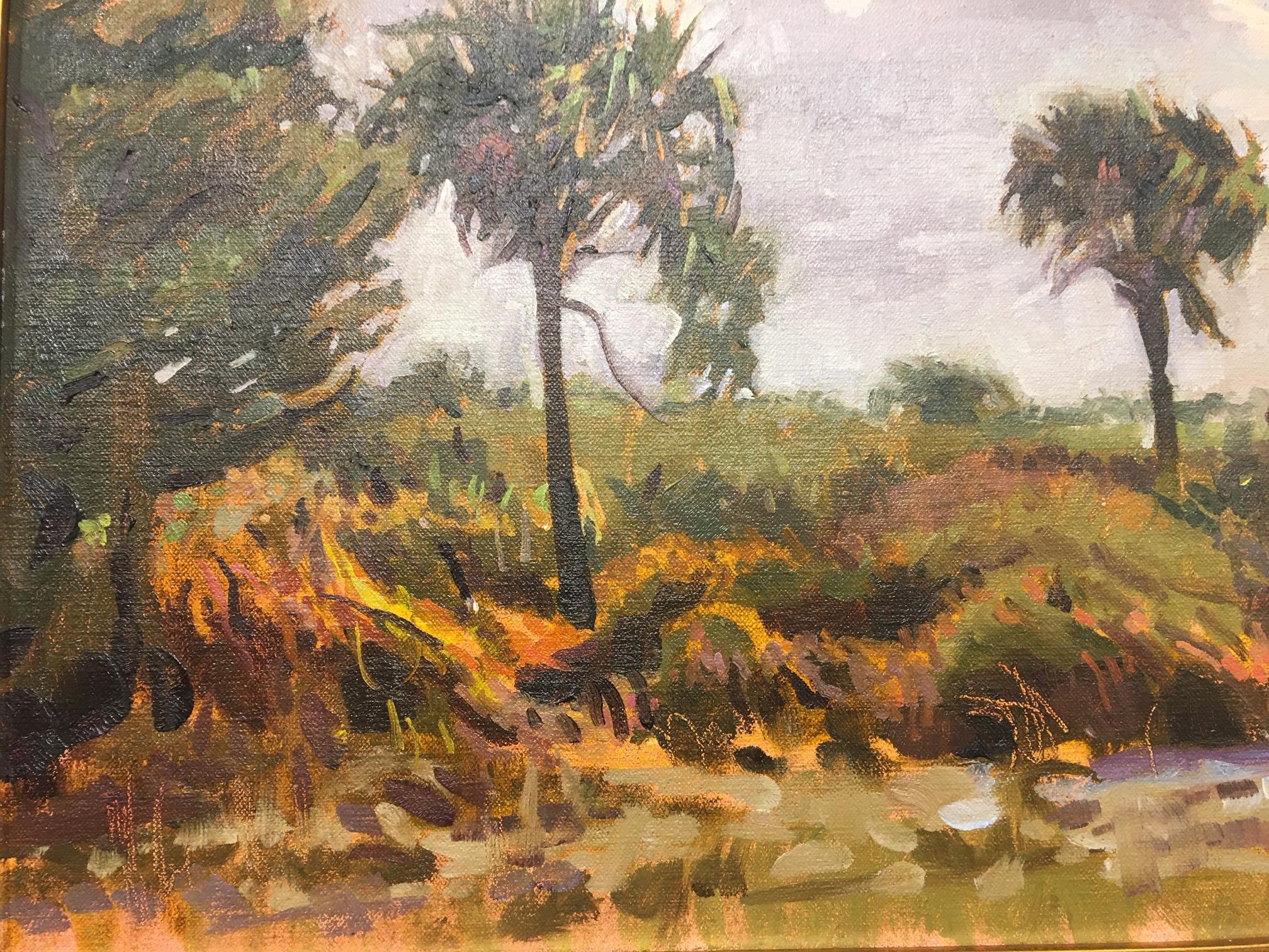 Framed Oil on Canvas 