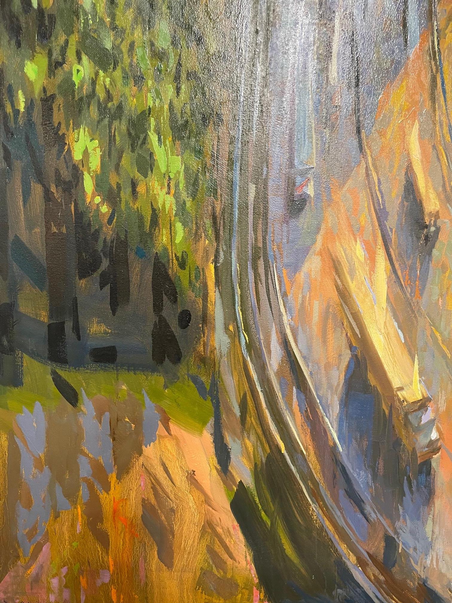 Framed Oil on Canvas Plein Air 