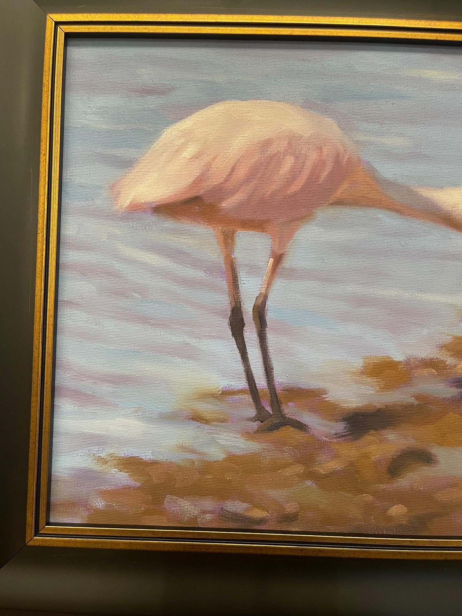 American Framed Oil on Canvas 